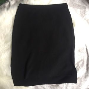 Eileen Fisher Uneven Hem Wool Blend Skirt